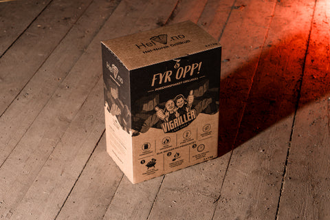 FYR OPP!  - Porsjon Pakket Grillkull (3 Pakk)